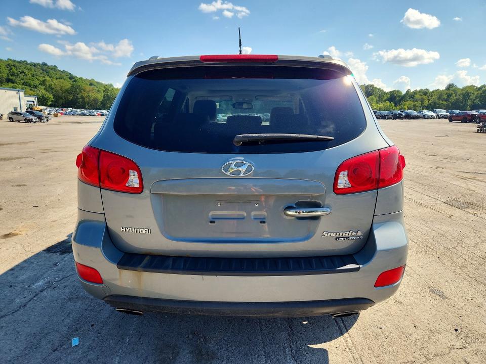 Photo 6 from auction – 2008 HYUNDAI SANTA FE with VIN 5NMSH73E98H172069