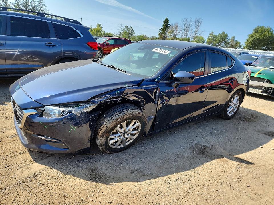 MAZDA 3 2018 с VIN 3MZBN1T73JM222536 - Снимка от търг