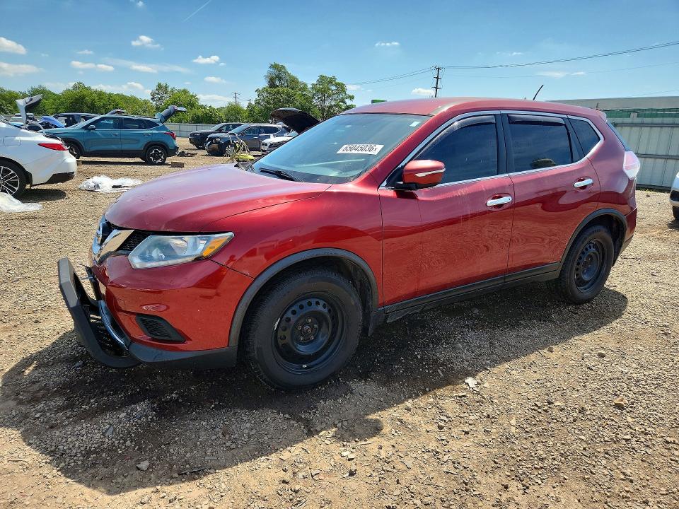 NISSAN ROGUE 2015 с VIN KNMAT2MT3FP538753 - Снимка от търг