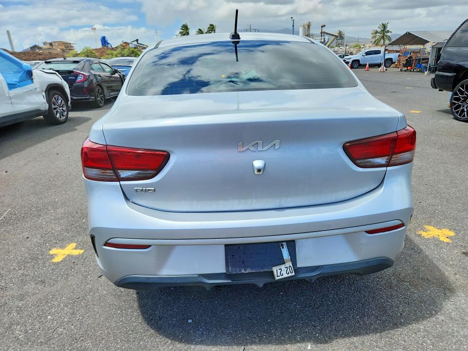 Photo 6 from auction – 2022 KIA RIO with VIN 3KPA24ADXNE449207