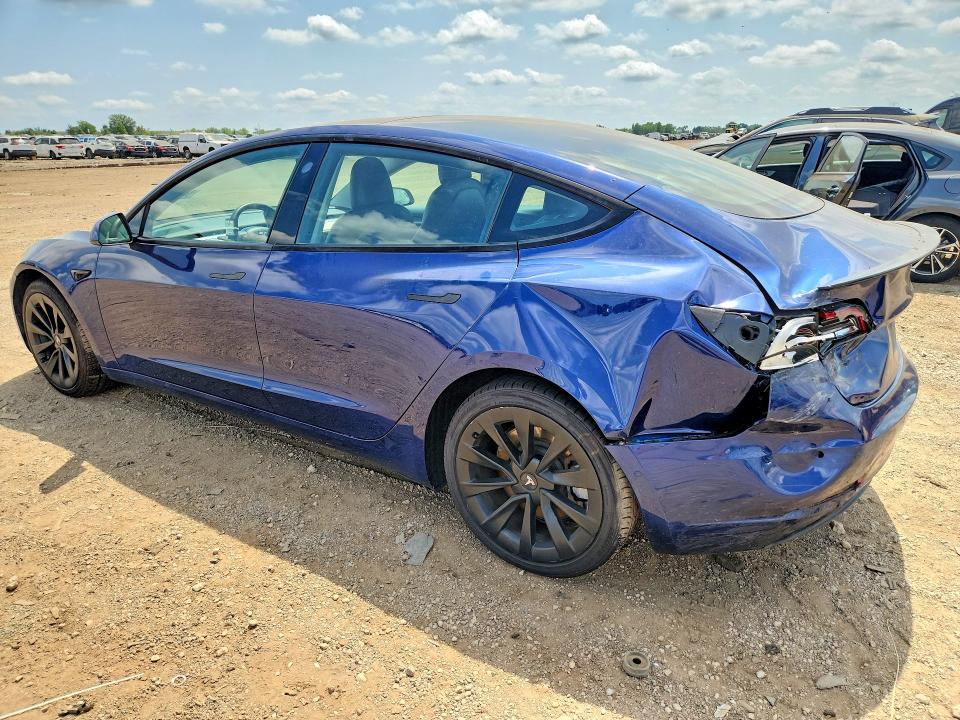 Photo 2 from auction – 2022 TESLA MODEL 3 with VIN 5YJ3E1EA4NF371368