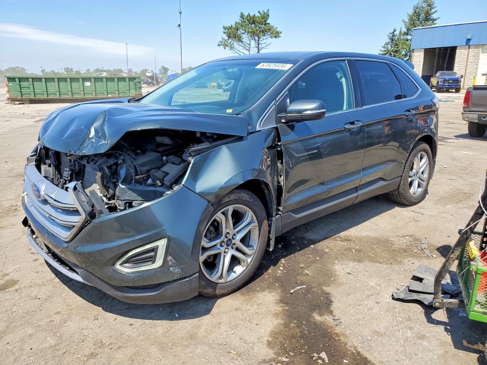 FORD EDGE 2015 with VIN 2FMTK3K97FBC06617 - Photo from auction
