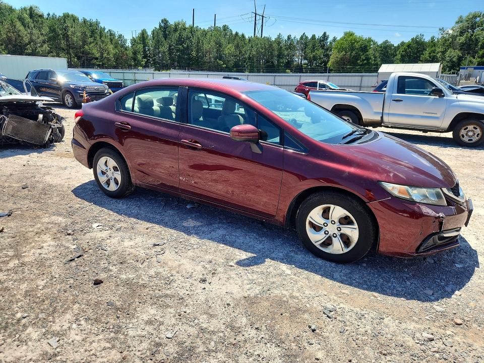 Photo 4 from auction – 2015 HONDA CIVIC with VIN 19XFB2F5XFE280478