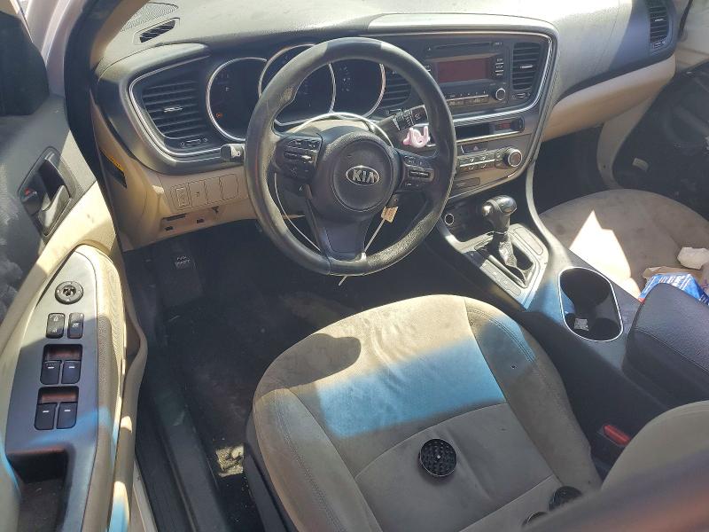 Photo 8 from auction – 2014 KIA OPTIMA with VIN KNAGM4A73E5510470