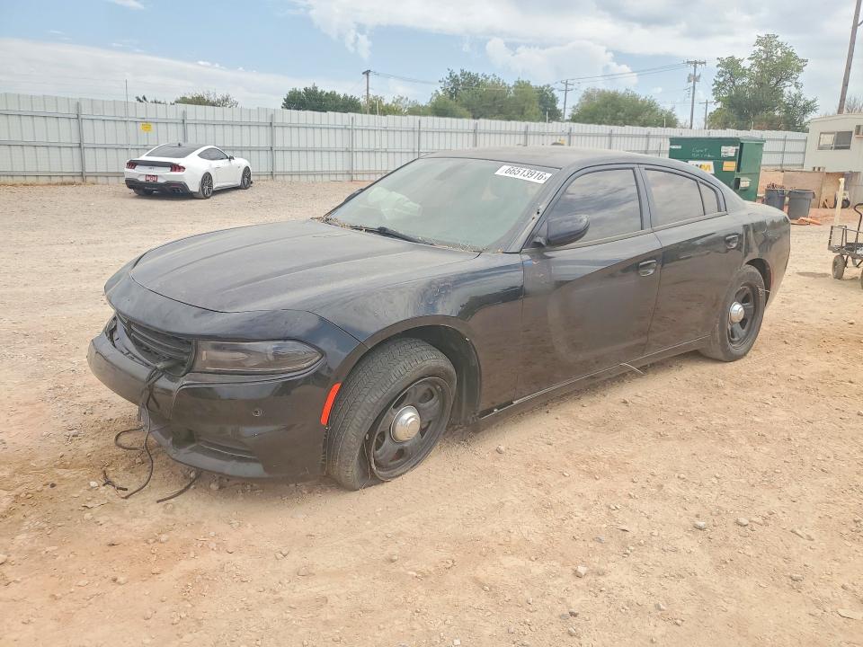 DODGE CHARGER 2019 with VIN 2C3CDXAT2KH592460 - Photo from auction