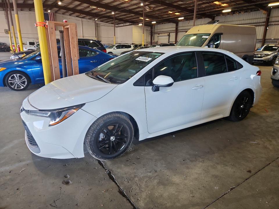 TOYOTA COROLLA 2021 with VIN 5YFDPMAE0MP198105 - Photo from auction