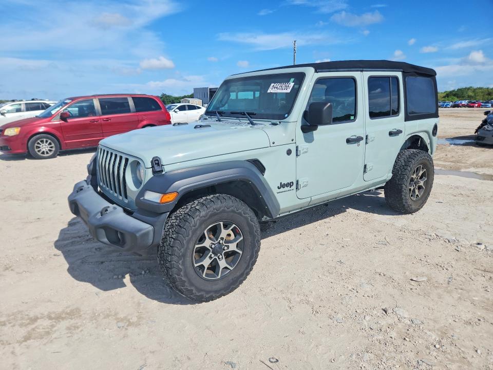 JEEP WRANGLER 2024 with VIN 1C4PJXDN3RW157672 - Photo from auction