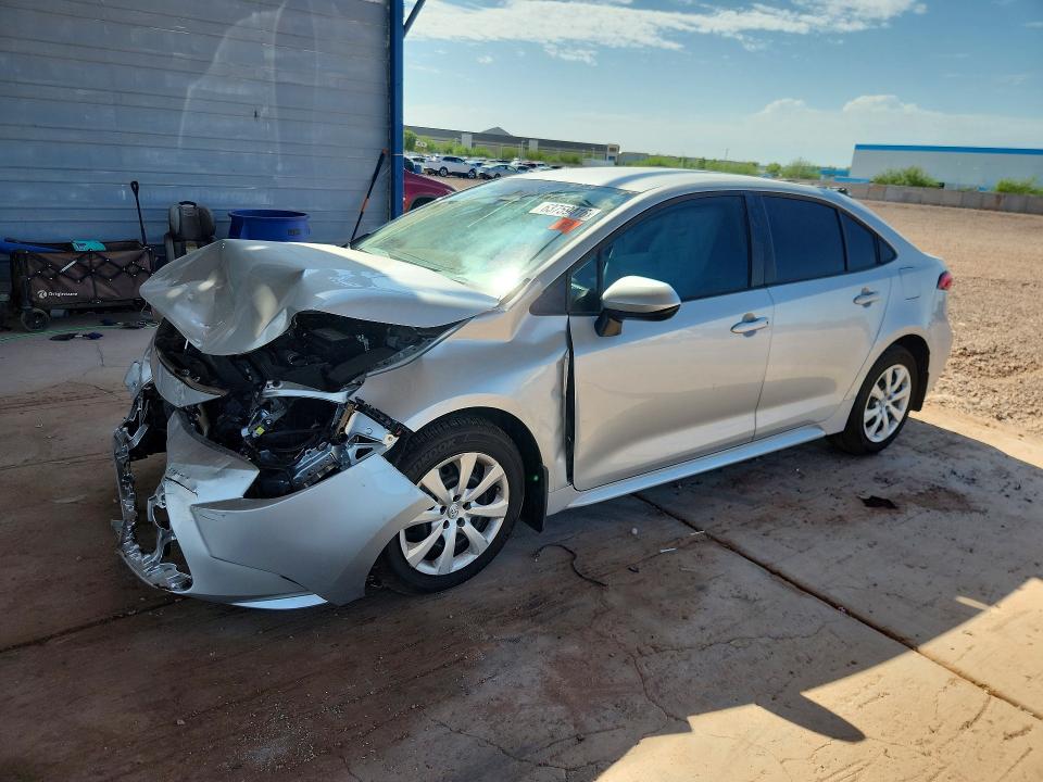 TOYOTA COROLLA 2025 with VIN 5YFB4MDE4SP344806 - Photo from auction