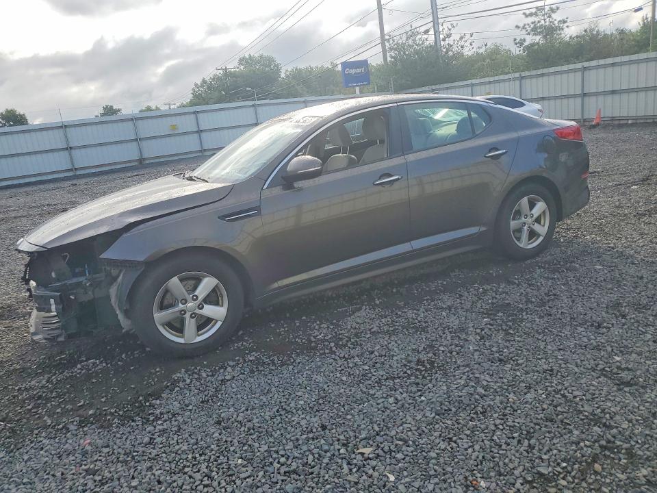 KIA OPTIMA 2014 with VIN 5XXGM4A77EG276364 - Photo from auction