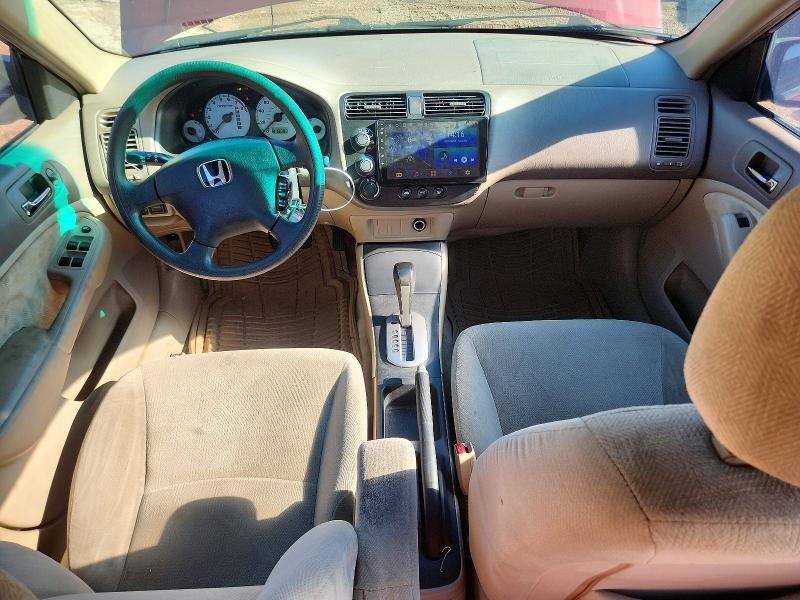 Photo 8 from auction – 2002 HONDA CIVIC with VIN 1HGES26892L001661
