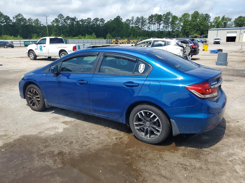 Photo 2 from auction – 2015 HONDA CIVIC with VIN 19XFB2F8XFE048067