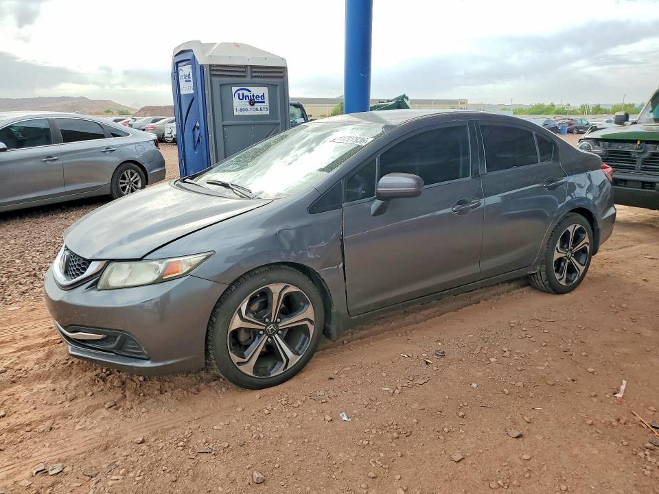 HONDA CIVIC 2013 with VIN 19XFB2F55DE250477 - Photo from auction