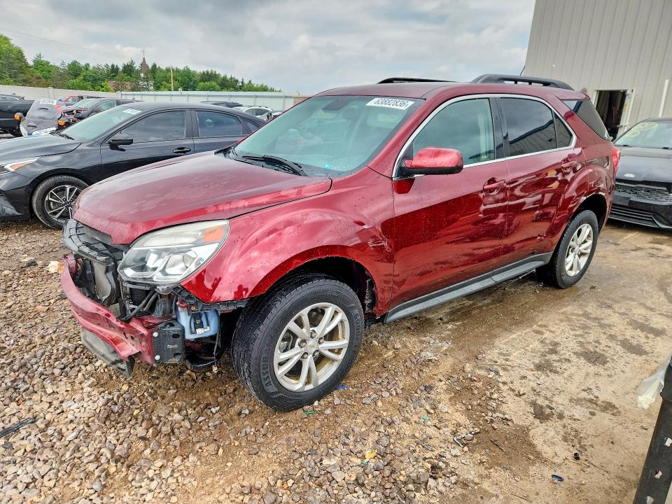 CHEVROLET EQUINOX 2017 with VIN 2GNALCEK3H1593383 - Photo from auction