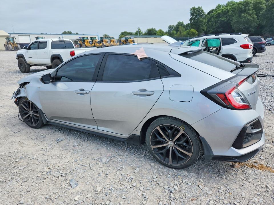 Photo 2 from auction – 2020 HONDA CIVIC with VIN SHHFK7H44LU417906