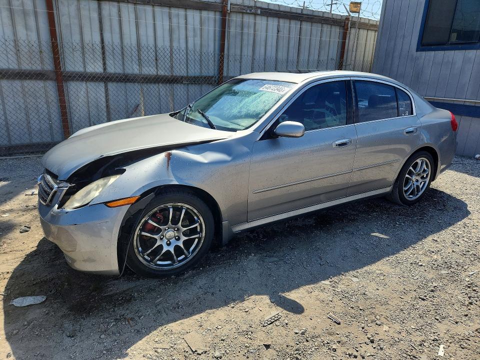 INFINITI G35 2005 with VIN JNKCV51E65M212213 - Photo from auction