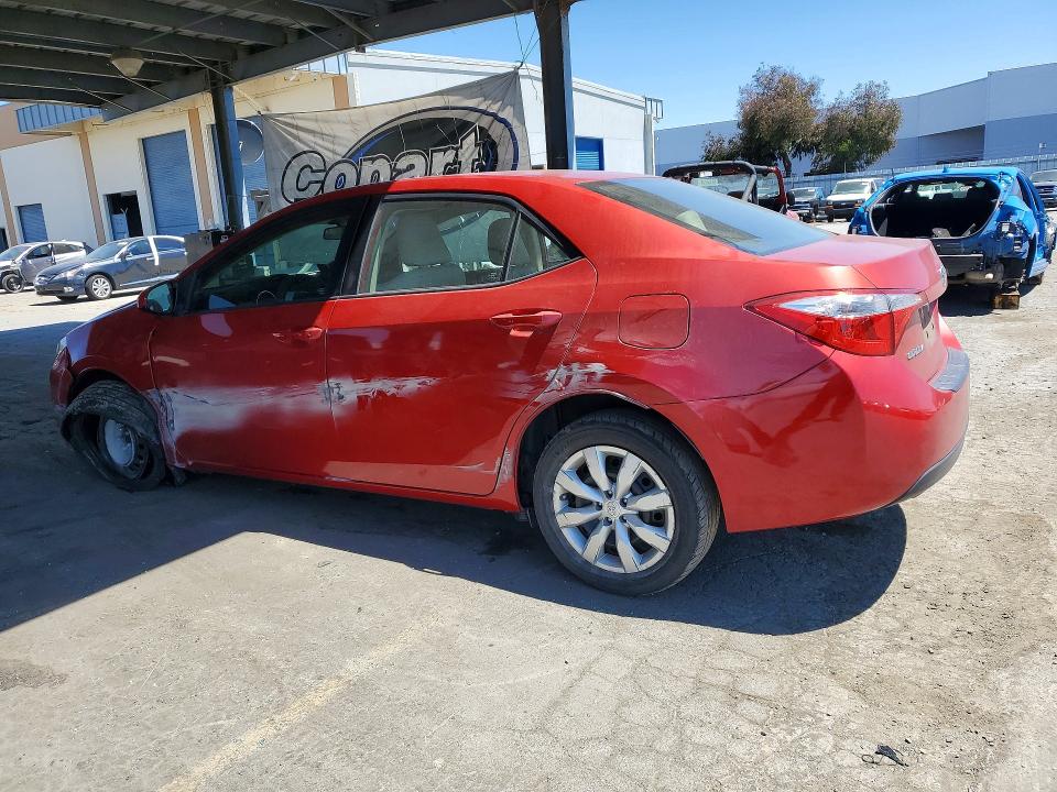 Photo 2 from auction – 2016 TOYOTA COROLLA with VIN 5YFBURHE3GP541559
