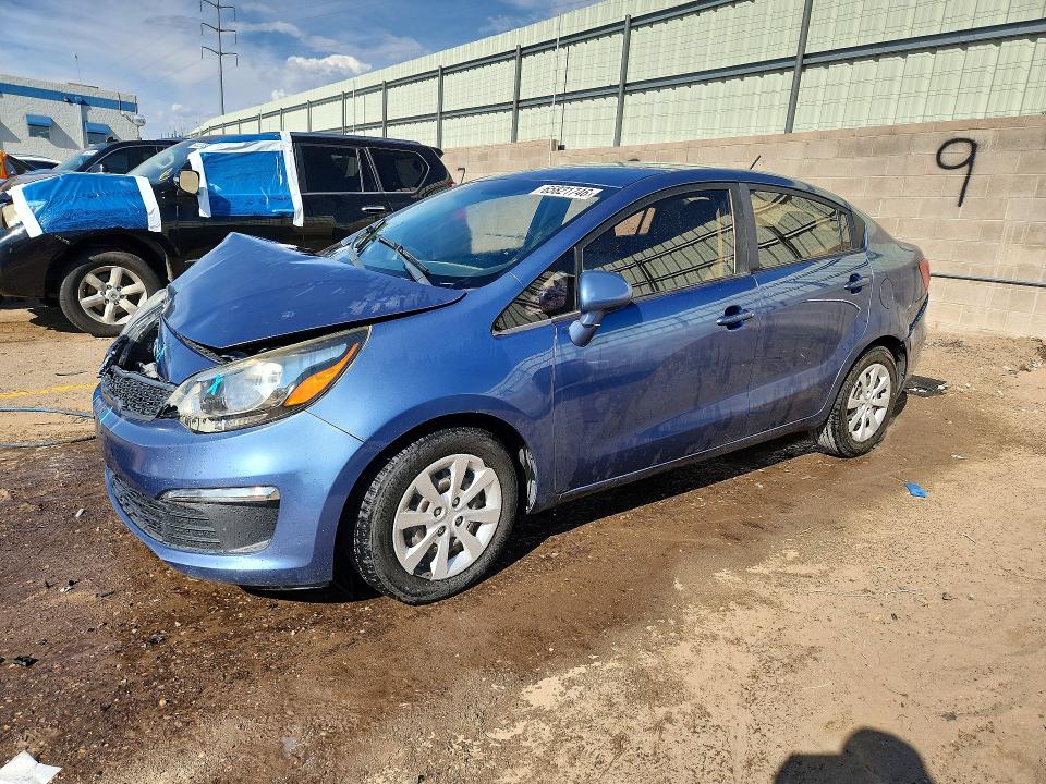 KIA RIO 2016 with VIN KNADM4A36G6688998 - Photo from auction