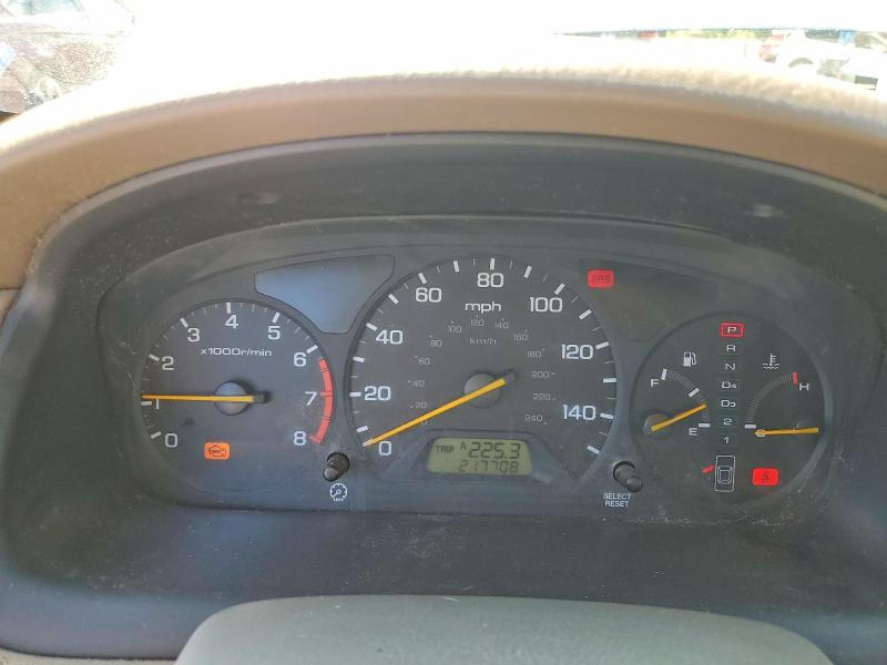 Photo 9 from auction – 2002 HONDA ACCORD with VIN 1HGCG16532A044302
