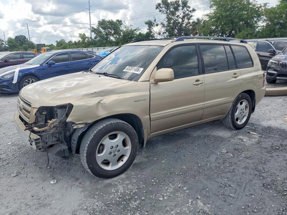 TOYOTA HIGHLANDER 2006 with VIN JTEDP21A760098674 - Photo from auction