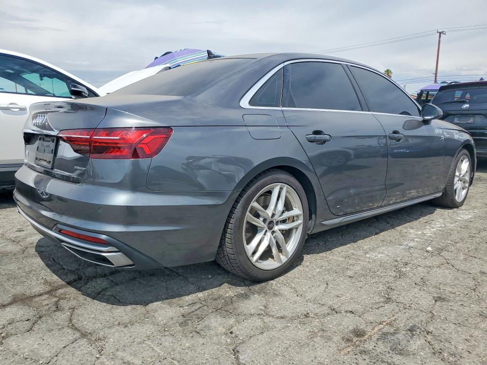 Photo 3 from auction – 2023 AUDI A4 with VIN WAUDAAF49PN021454