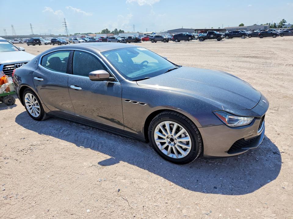 Photo 4 from auction – 2017 MASERATI GHIBLI with VIN ZAM57XSA9H1206127