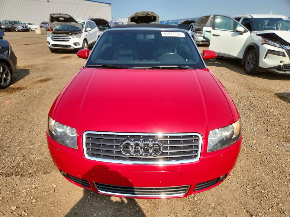 Photo 5 from auction – 2003 AUDI A4 with VIN WAUAC48H83K030592