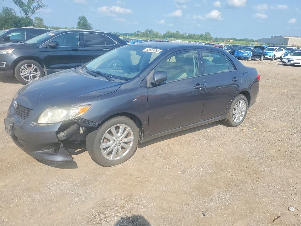 TOYOTA COROLLA 2009 with VIN 1NXBU40E59Z106400 - Photo from auction