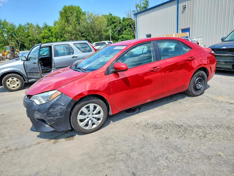 TOYOTA COROLLA 2016 with VIN 2T1BURHE7GC650705 - Photo from auction