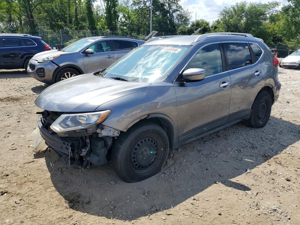 NISSAN ROGUE 2017 с VIN KNMAT2MV9HP566741 - Снимка от търг