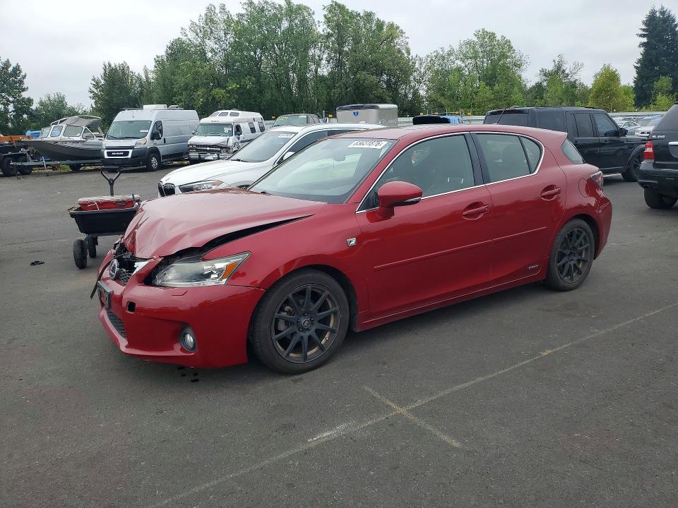 LEXUS CT 2012 with VIN JTHKD5BH8C2054361 - Photo from auction