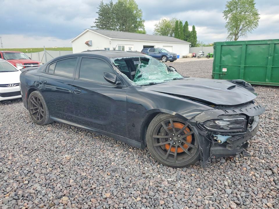 Снимка 4 от търг – 2019 DODGE CHARGER с VIN 2C3CDXGJ9KH696658