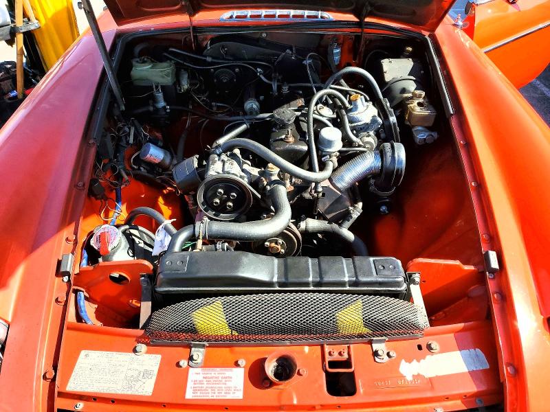 Photo 11 from auction – 1978 MG MGB MK IV with VIN GHN5UJ461847G