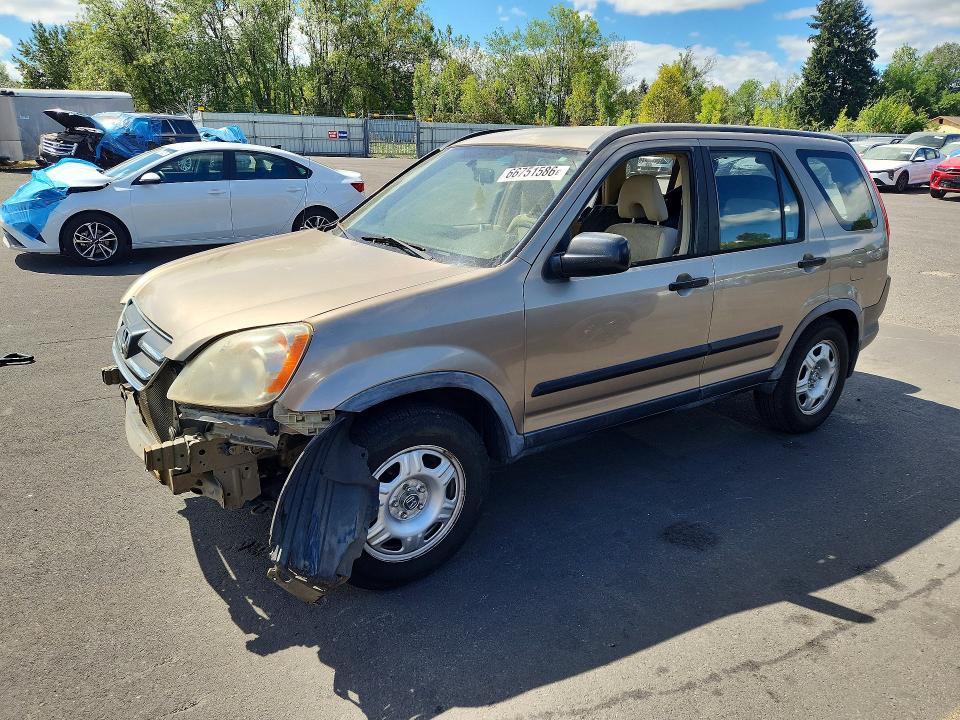 Снимка 1 от търг – 2005 HONDA CR-V с VIN JHLRD68545C002406