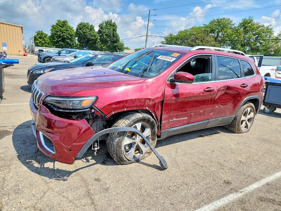 JEEP CHEROKEE 2021 with VIN 1C4PJMDX4MD141842 - Photo from auction