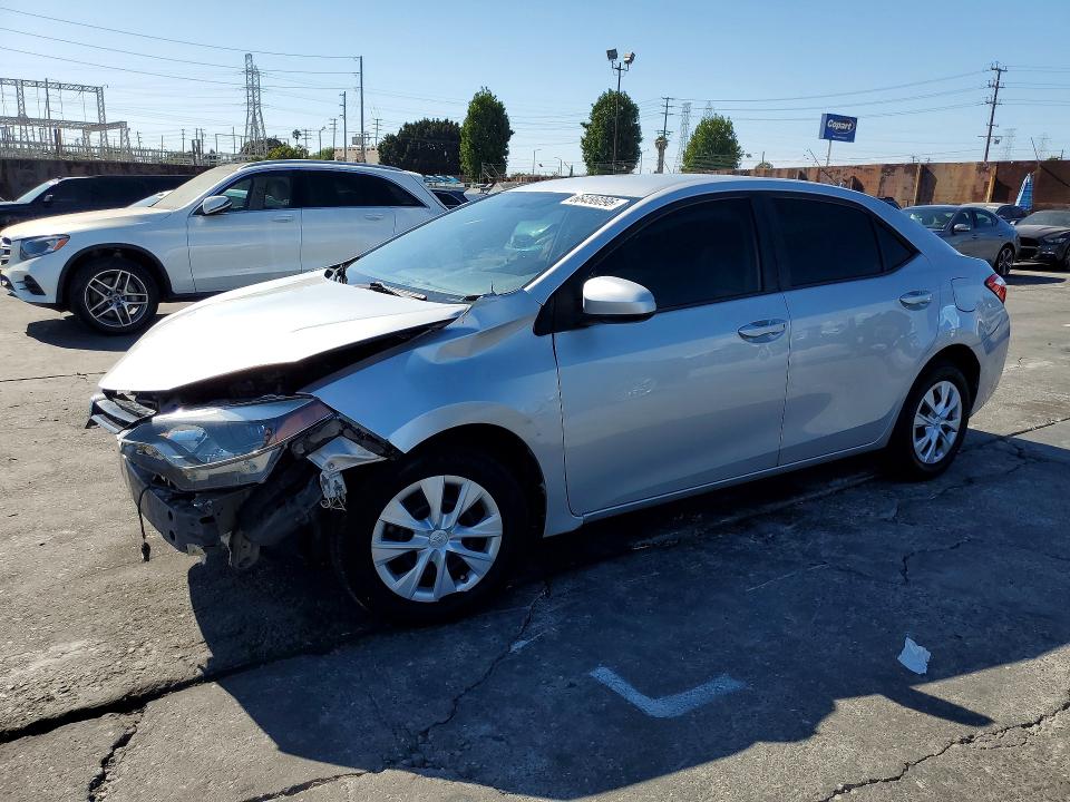 TOYOTA COROLLA 2014 with VIN 5YFBURHE0EP089499 - Photo from auction