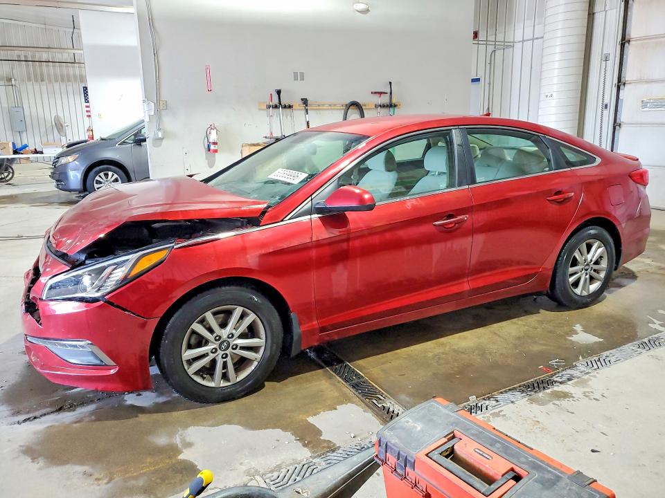 HYUNDAI SONATA 2015 with VIN 5NPE24AF0FH253535 - Photo from auction