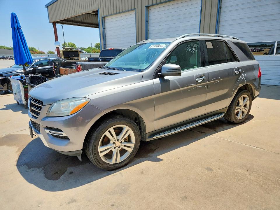 MERCEDES-BENZ ML 2015 with VIN 4JGDA5HB0FA605040 - Photo from auction