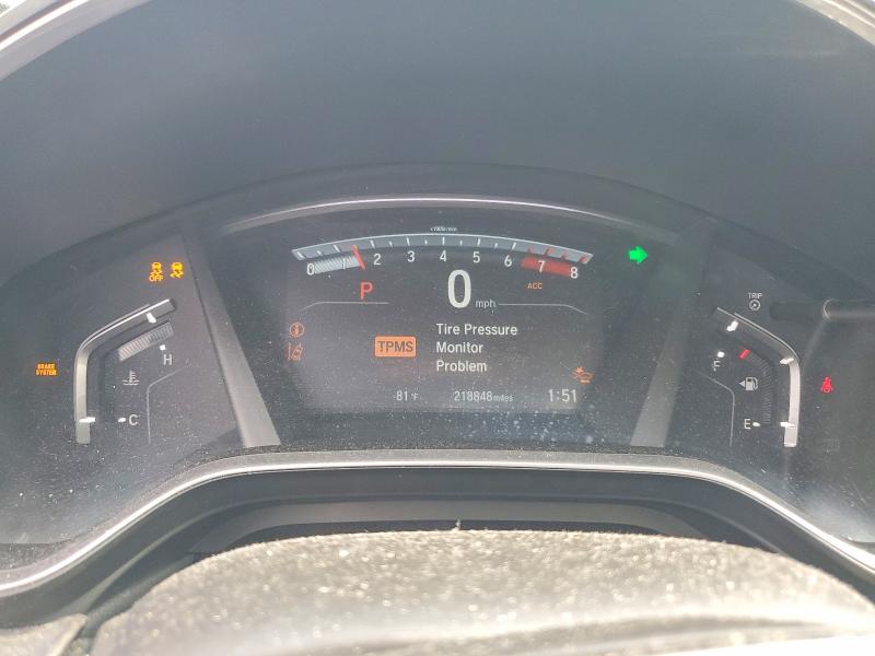 Photo 9 from auction – 2018 HONDA CR-V with VIN 7FARW2H85JE017590