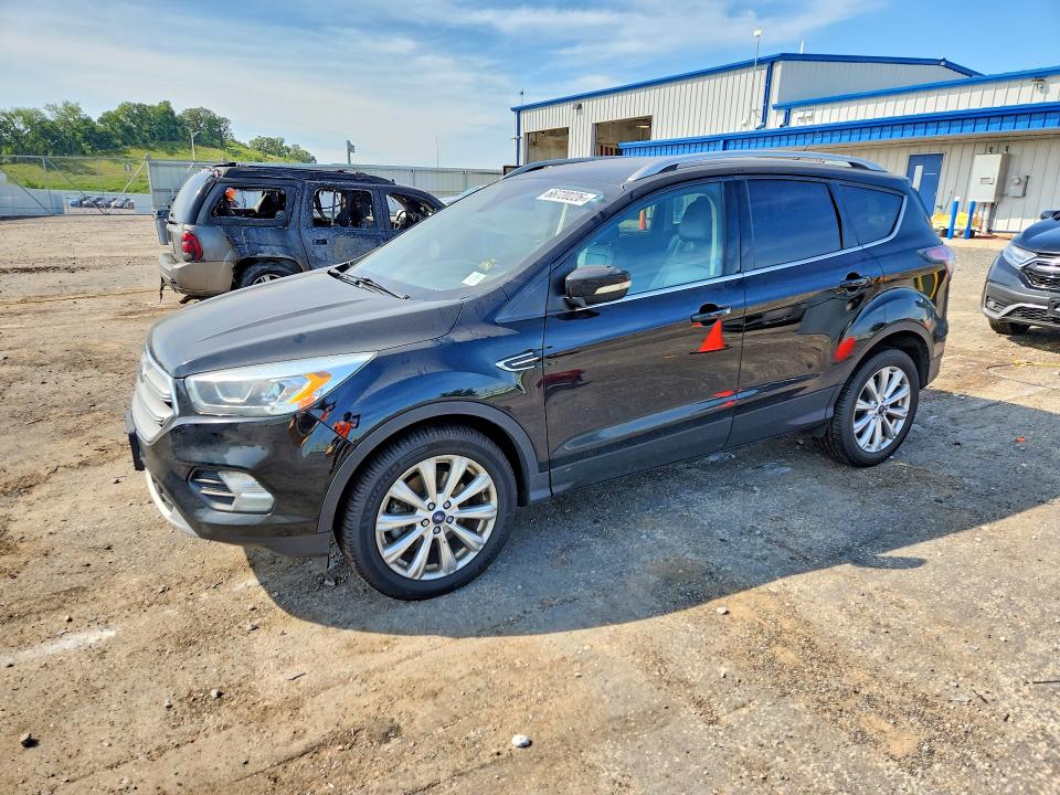 FORD ESCAPE 2017 with VIN 1FMCU9JD5HUB34266 - Photo from auction