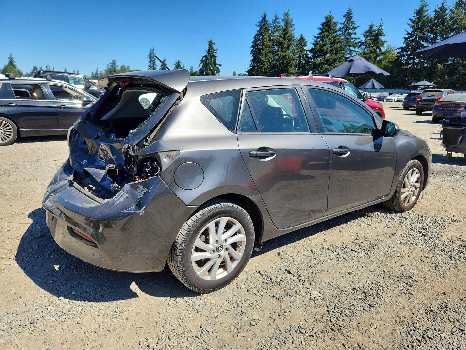 Photo 3 from auction – 2013 MAZDA 3 with VIN JM1BL1LP1D1779679