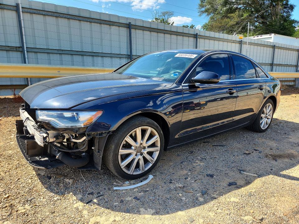 AUDI A6 2014 with VIN WAUGFAFC4EN008016 - Photo from auction