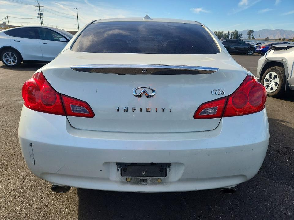 Photo 6 from auction – 2007 INFINITI G35 with VIN JNKBV61E07M700626