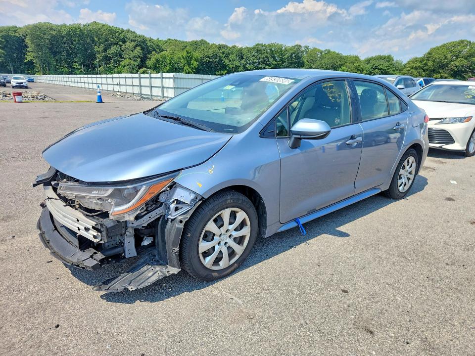 TOYOTA COROLLA 2022 with VIN JTDEPMAE2NJ190226 - Photo from auction