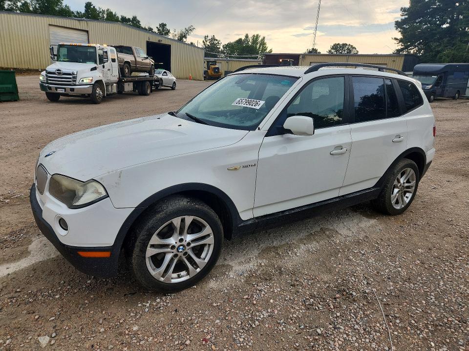BMW X3 2007 with VIN WBXPC93487WF28259 - Photo from auction