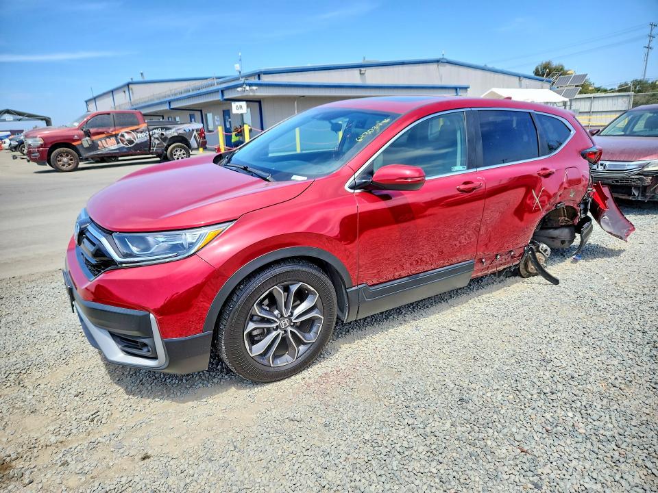 Photo 1 from auction – 2020 HONDA CR-V with VIN 7FARW1H50LE018391