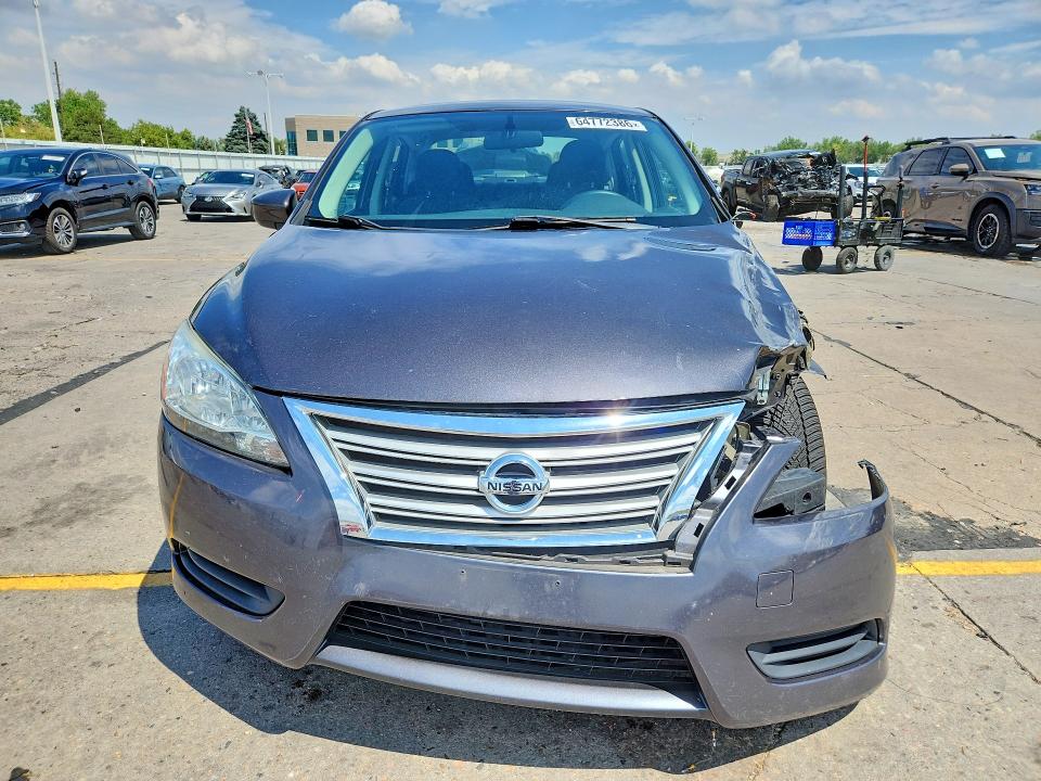 Photo 5 from auction – 2014 NISSAN SENTRA with VIN 1N4AB7AP7EN851232