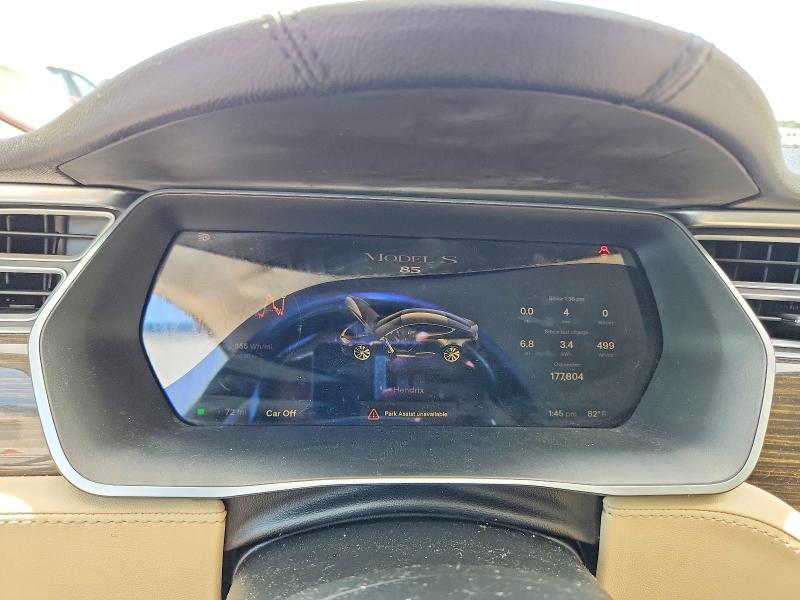 Photo 9 from auction – 2014 TESLA MODEL S with VIN 5YJSA1H15EFP62239
