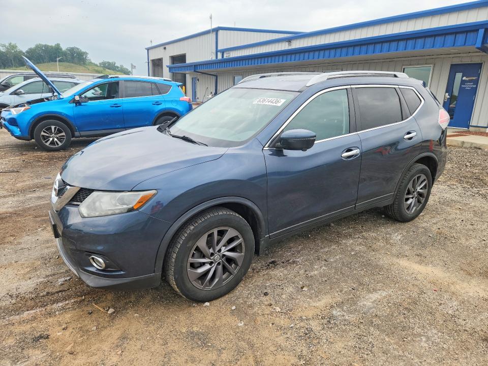 NISSAN ROGUE 2016 with VIN 5N1AT2MV4GC795569 - Photo from auction