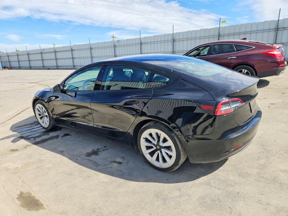Photo 2 from auction – 2022 TESLA MODEL 3 with VIN 5YJ3E1EA5NF370276