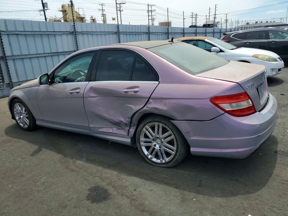 Photo 2 from auction – 2008 MERCEDES-BENZ C with VIN WDDGF54X68F165874